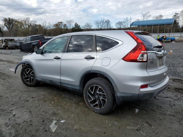  HONDA CRV 2016 Silver