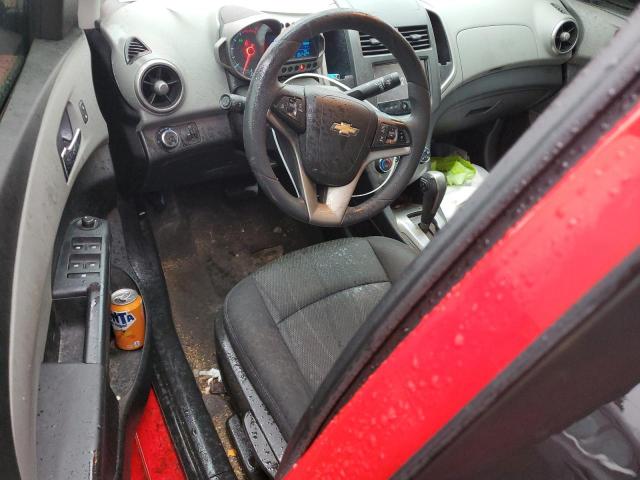  CHEVROLET SONIC 2015 Red