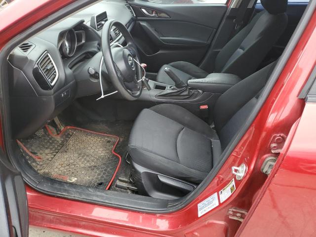  MAZDA 3 2014 Красный