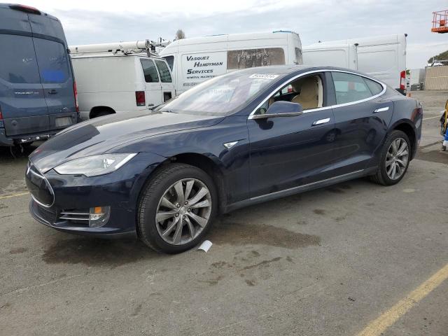  TESLA MODEL S 2013 Granatowy