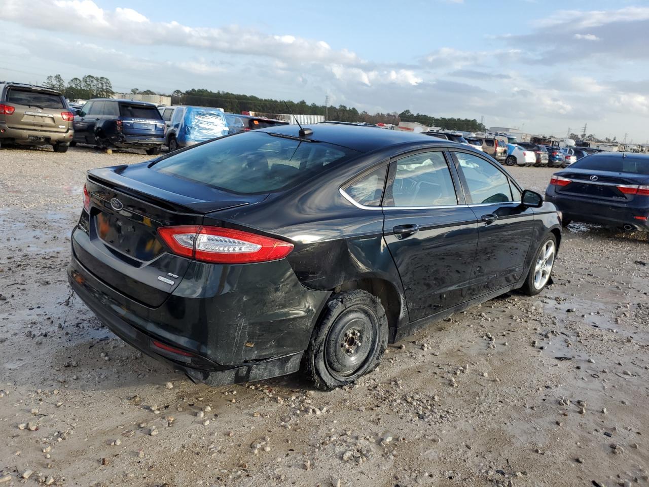 VIN 3FA6P0HD2ER202042 2014 FORD FUSION no.3