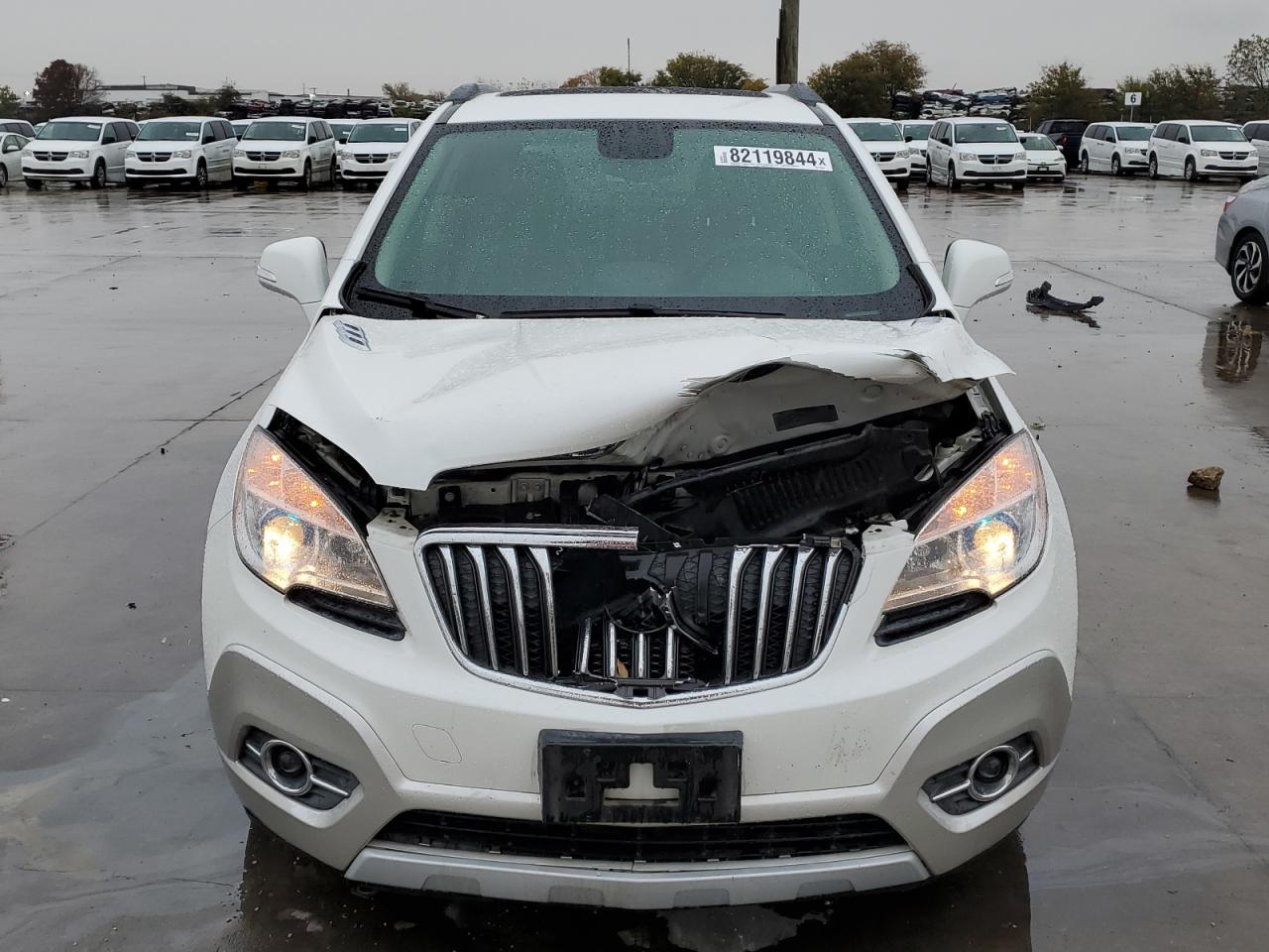 2015 BUICK ENCORE with FRONT END damage, VIN KL4CJCSB0FB175849