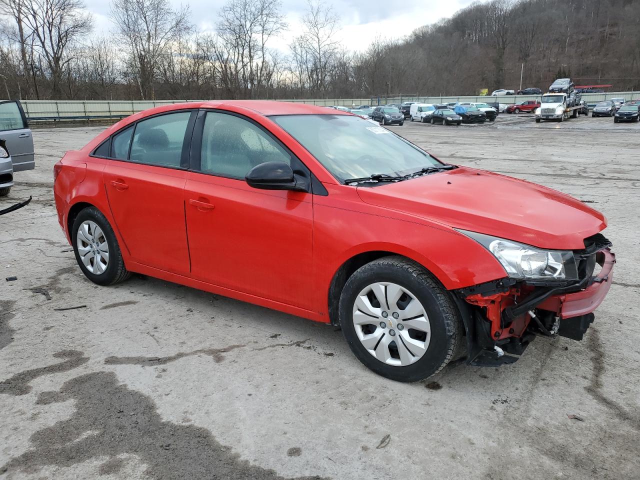 VIN 1G1PA5SHXF7164411 2015 CHEVROLET CRUZE no.4