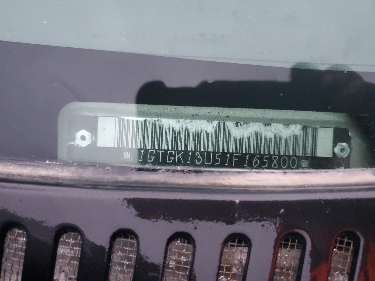 2001 GMC Sierra K1500 Heavy Duty VIN: 1GTGK13U51F165800 Lot: 82983364