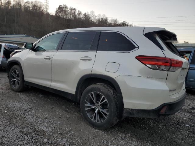  TOYOTA HIGHLANDER 2019 Biały