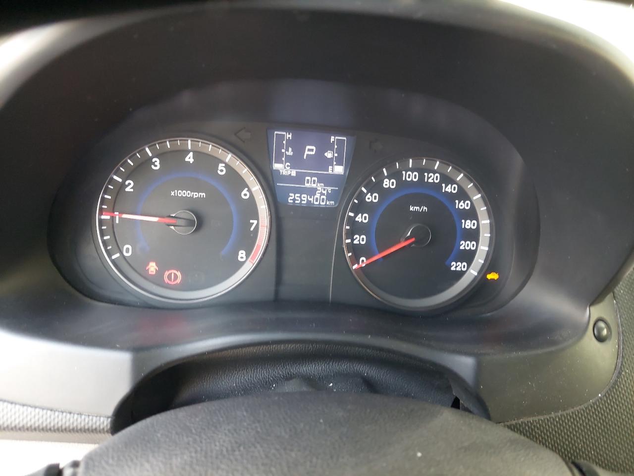 KMHCT41D1GU040292 - 2016 HYUNDAI ACCENT - #85625374