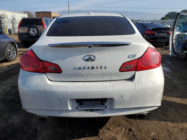  INFINITI G37 2012 White