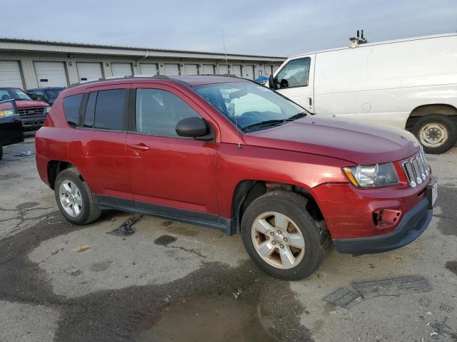 Паркетники JEEP COMPASS 2015 Бургунді