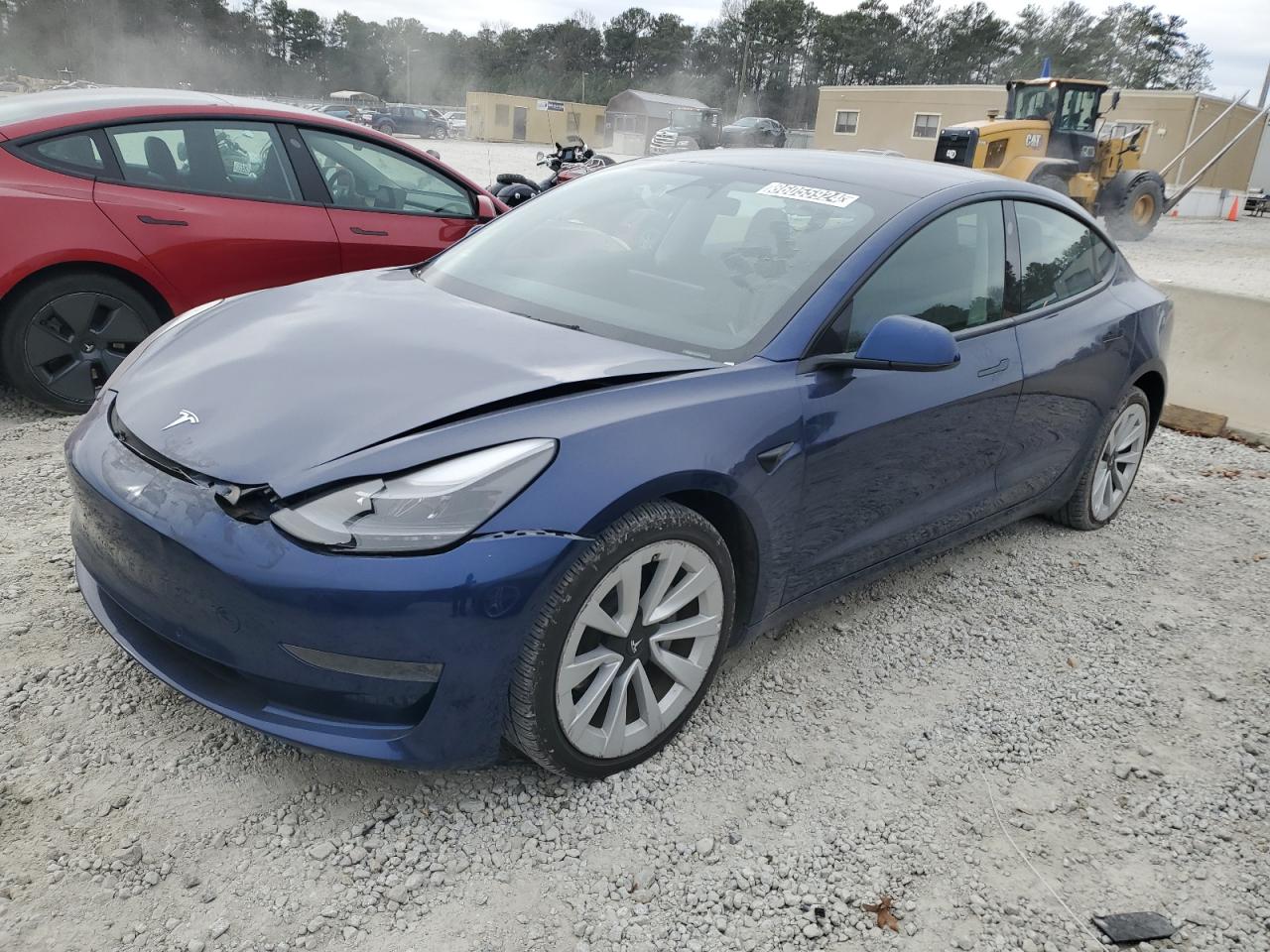 VIN 5YJ3E1EA9NF372273 2022 TESLA MODEL 3 no.1