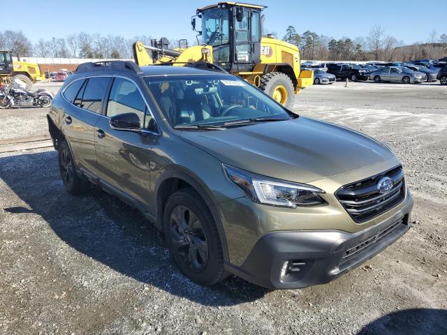  SUBARU OUTBACK 2020 Зеленый