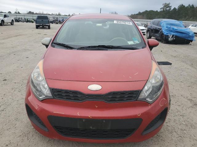  KIA RIO 2013 Red