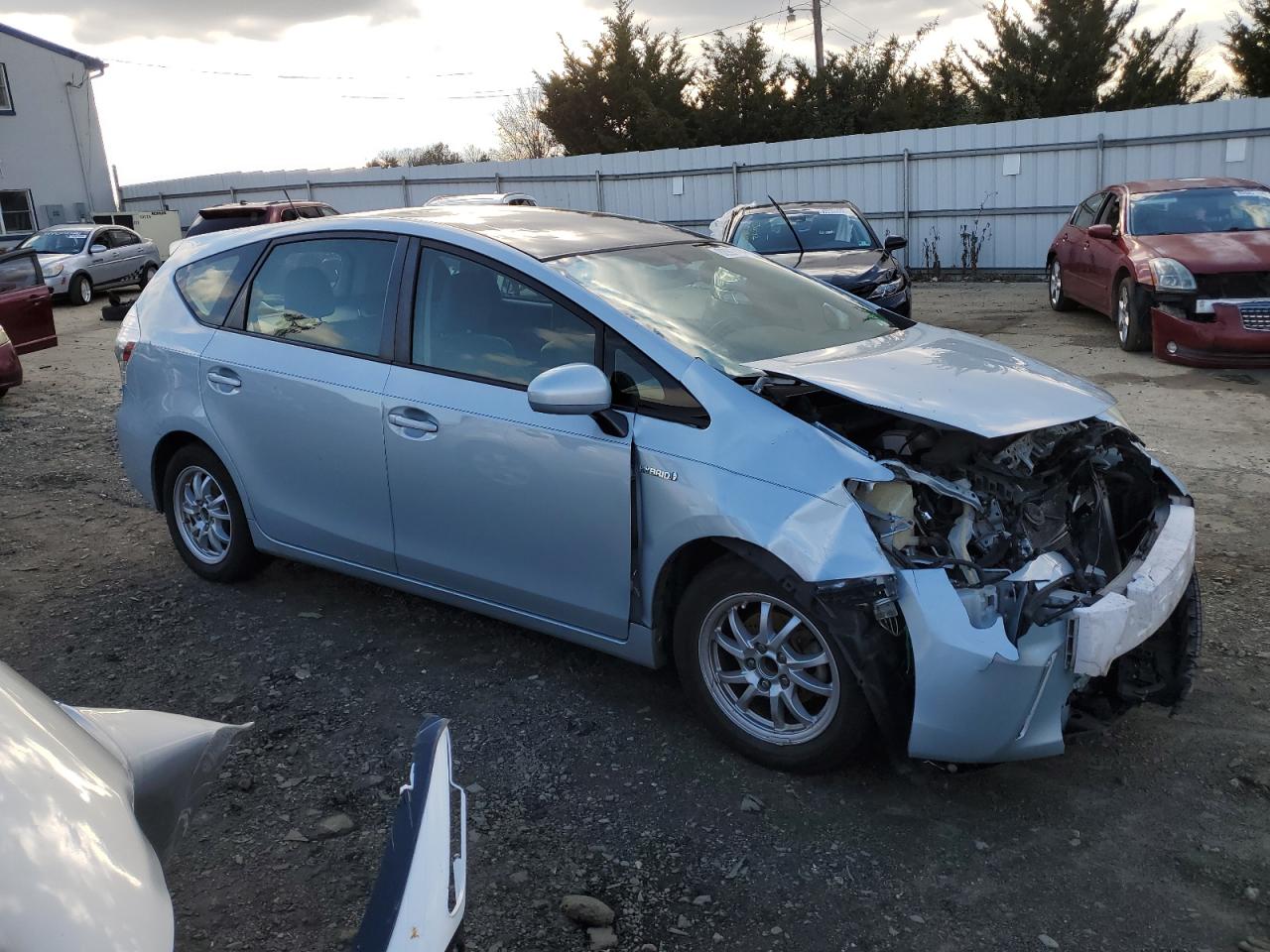 VIN JTDZN3EU1E3339166 2014 TOYOTA PRIUS no.4