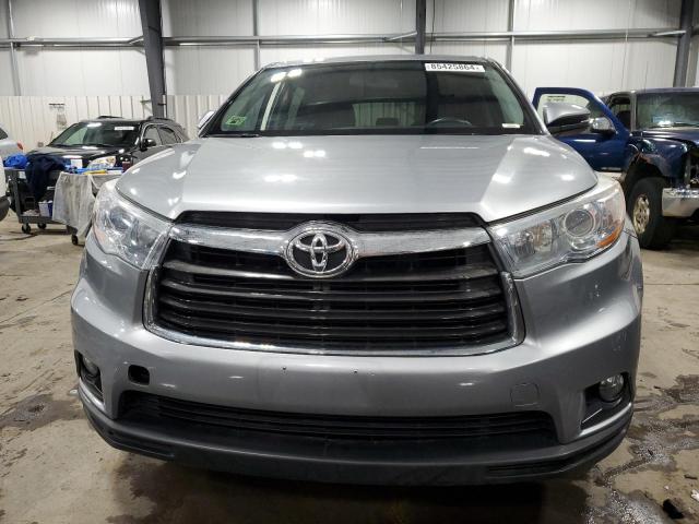  TOYOTA HIGHLANDER 2016 Silver