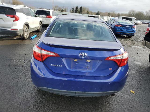  TOYOTA COROLLA 2015 Blue