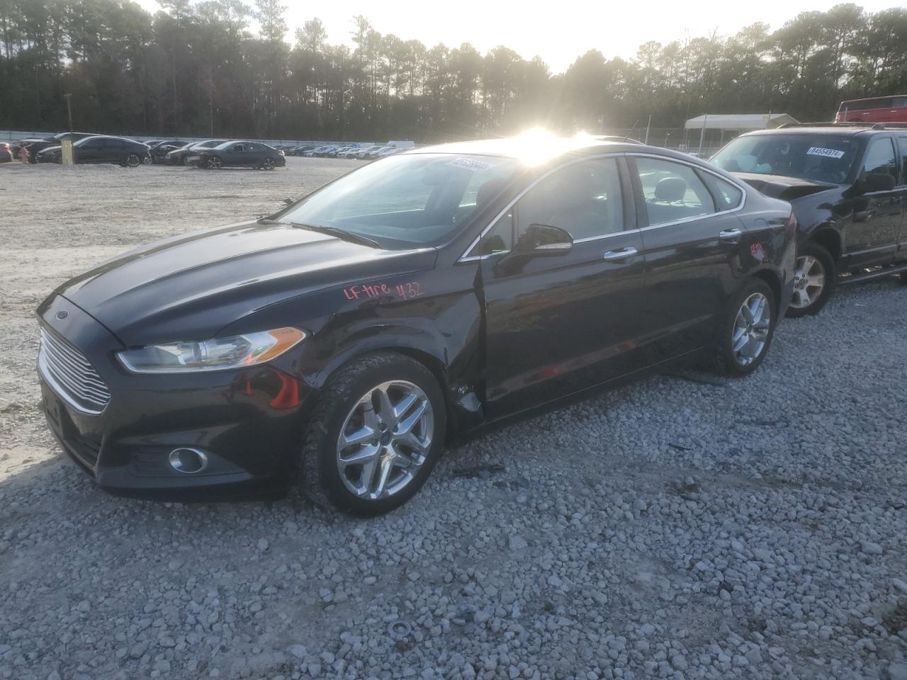 VIN 3FA6P0HD6ER100873 2014 FORD FUSION no.1