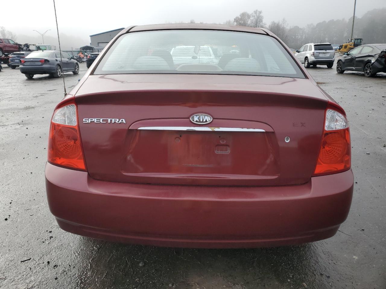 2006 Kia Spectra Lx VIN: KNAFE121265356269 Lot: 85305684