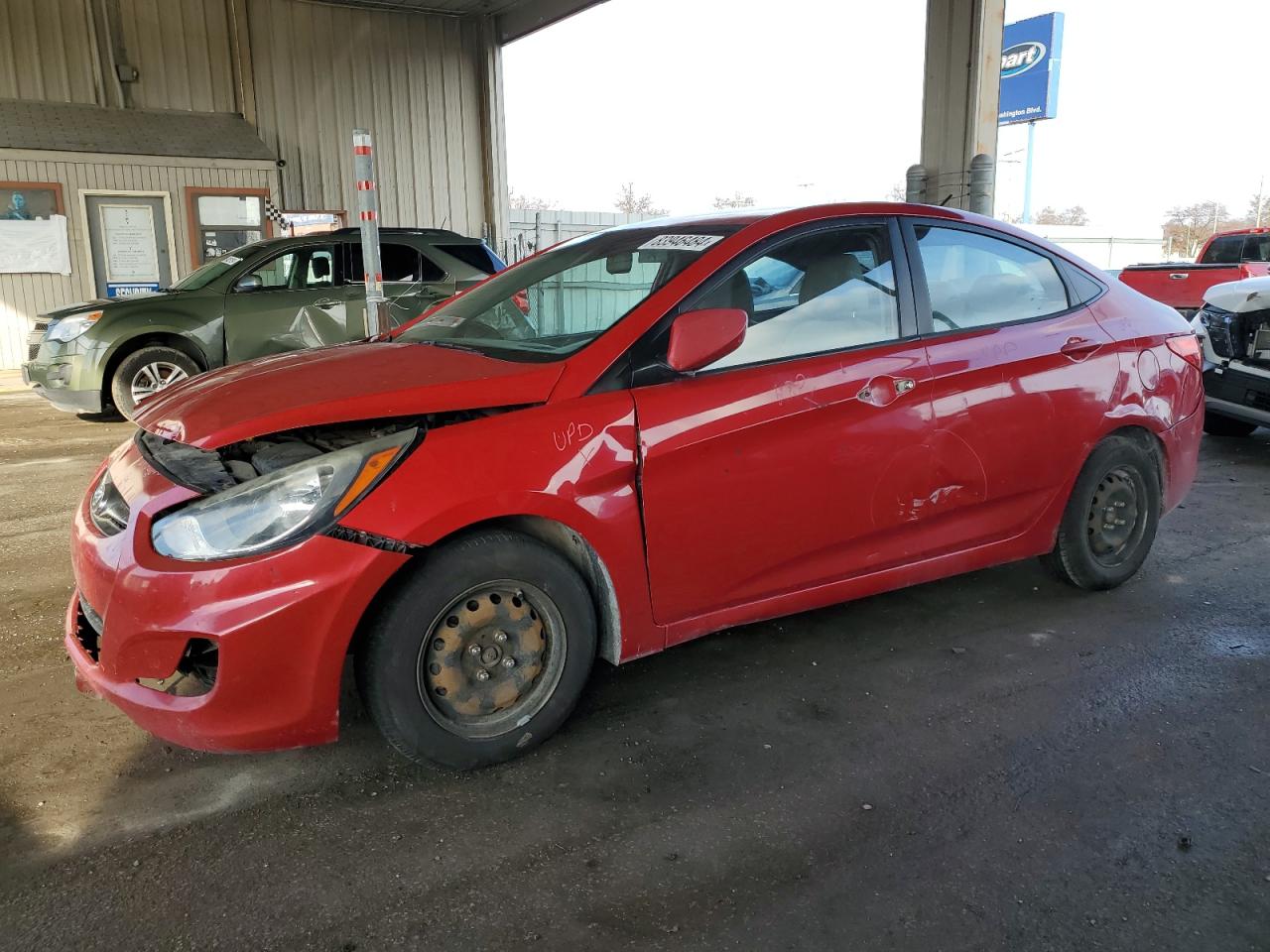 VIN KMHCT4AE1DU432127 2013 HYUNDAI ACCENT no.1