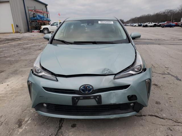  TOYOTA PRIUS 2019 Бирюзовый