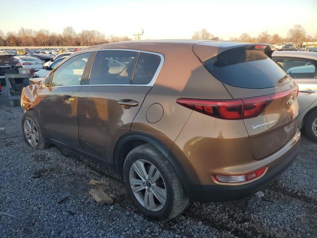  KIA SPORTAGE 2017 Оранжевый