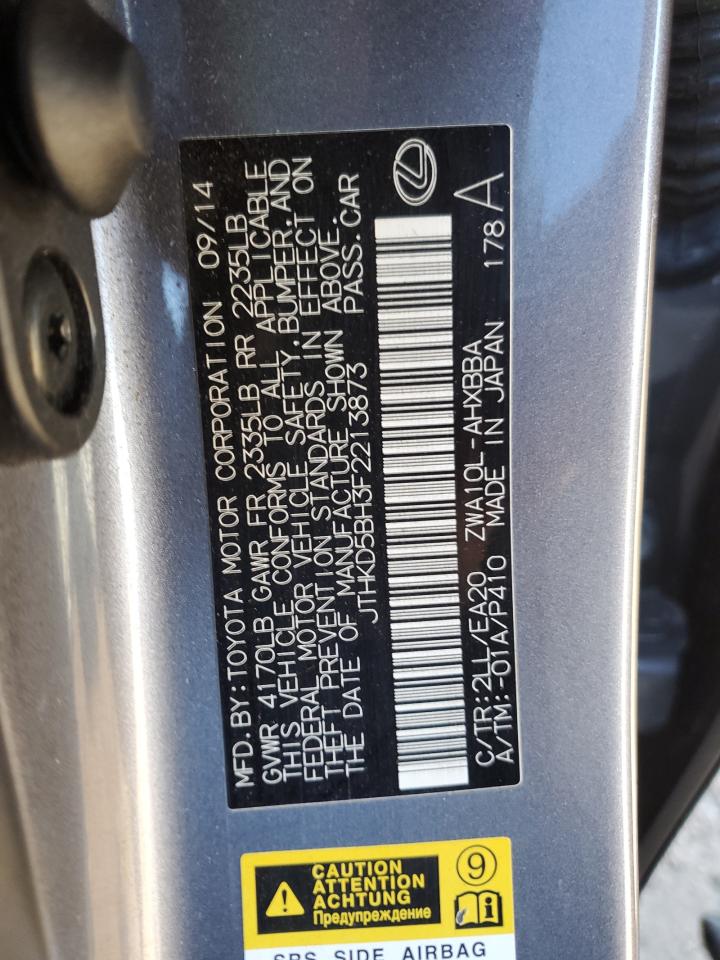 2015 Lexus CT - Image 13