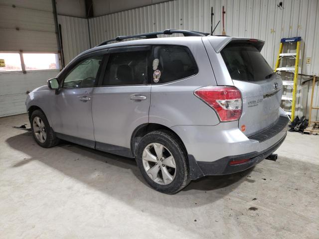  SUBARU FORESTER 2015 Srebrny