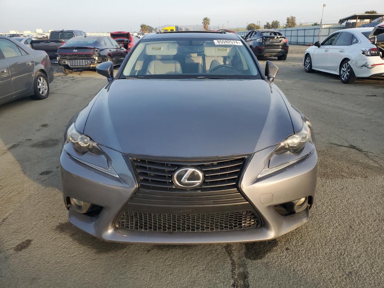 VIN JTHBF1D22E5010613 2014 LEXUS IS no.5