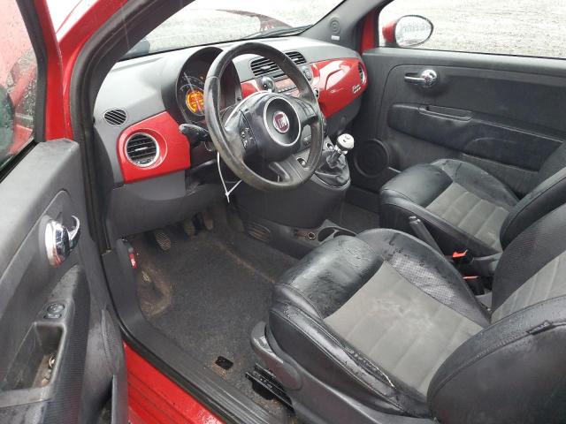  FIAT 500 2012 Czerwony