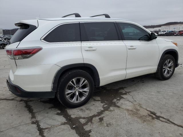  TOYOTA HIGHLANDER 2015 Білий