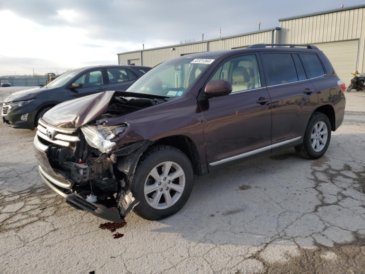 VIN 5TDBK3EH9DS242839 2013 TOYOTA HIGHLANDER no.1