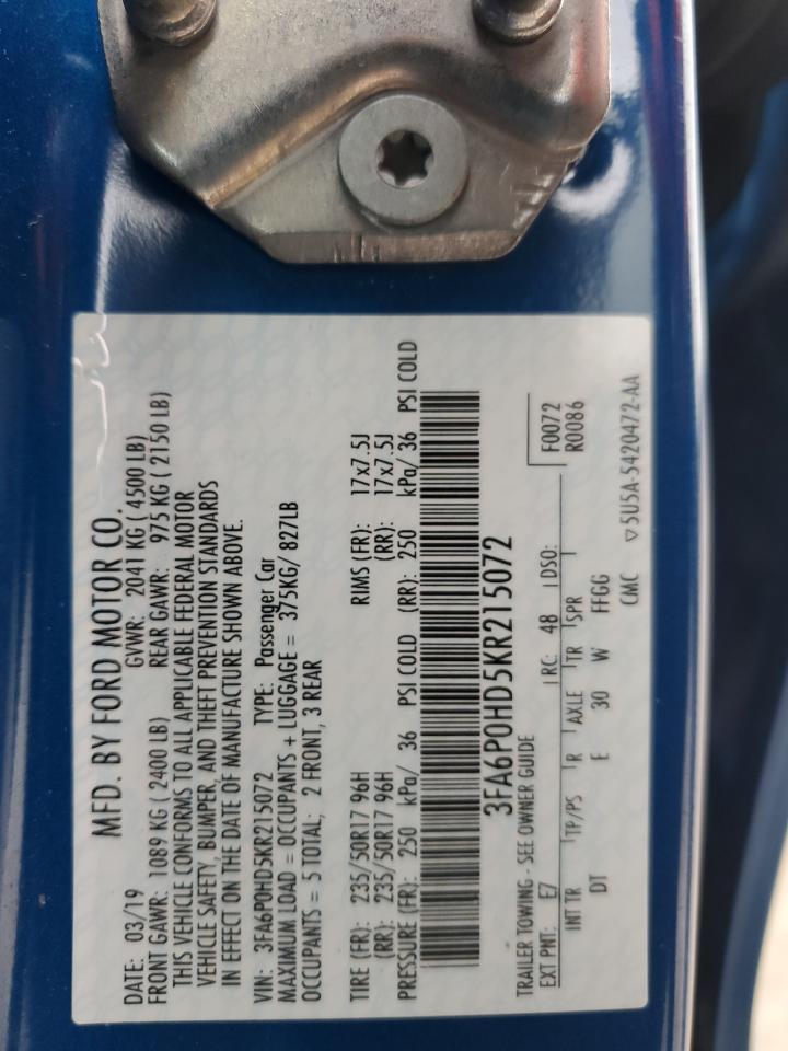 2019 Ford Fusion - Image 14