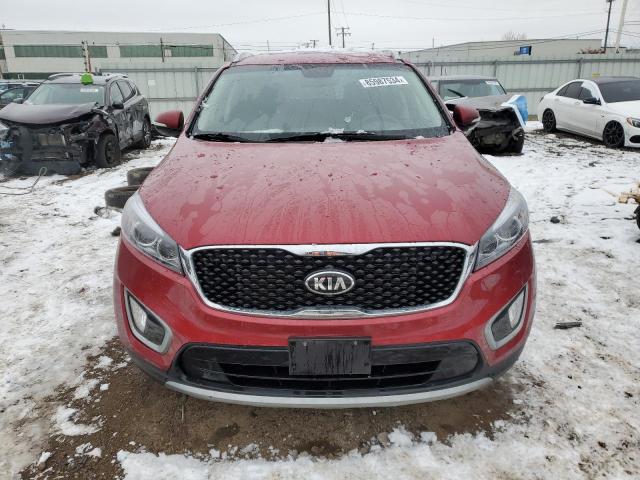  KIA SORENTO 2016 Czerwony