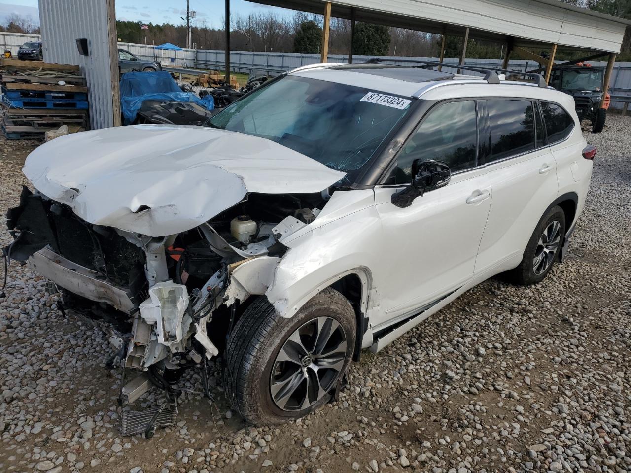 2020 Toyota Highlander Xle de vânzare în Memphis, TN - Front End