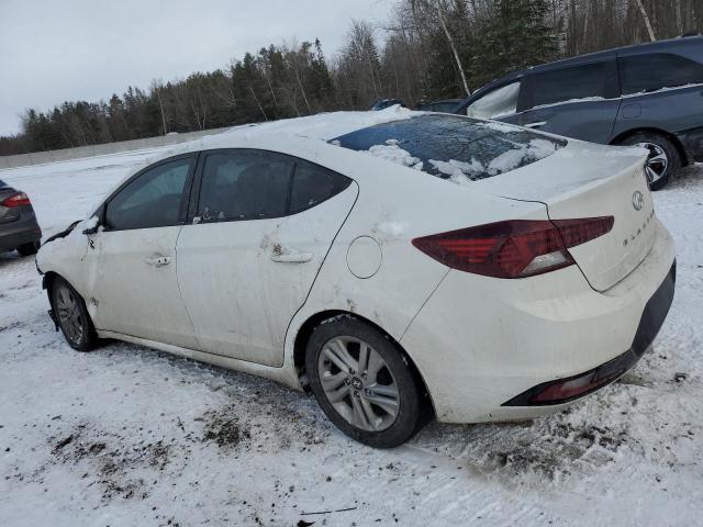  HYUNDAI ELANTRA 2019 Білий