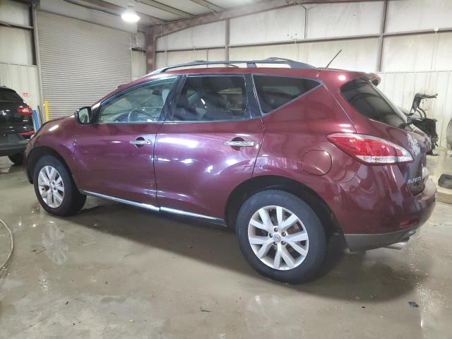  NISSAN MURANO 2012 Бургунди