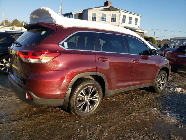  TOYOTA HIGHLANDER 2019 Бургунди