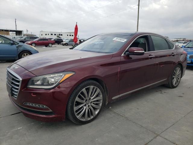  GENESIS G80 2017 Бургунди