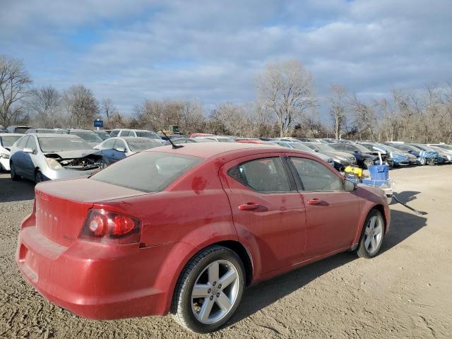  DODGE AVENGER 2013 Красный