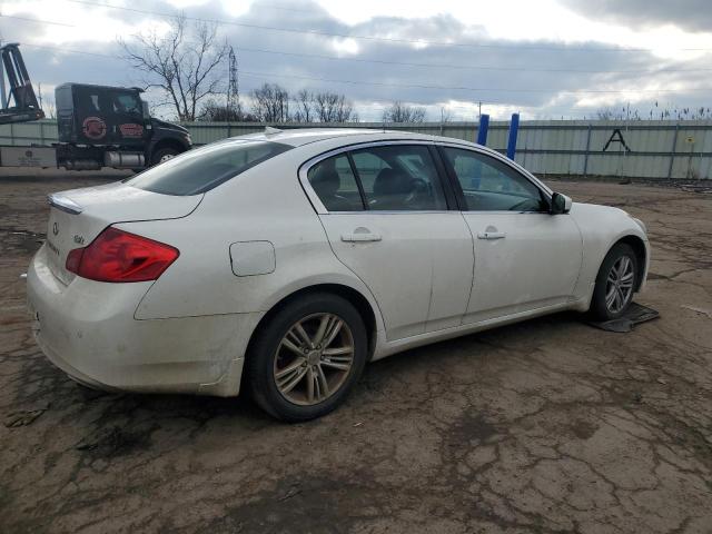  INFINITI G37 2013 Білий