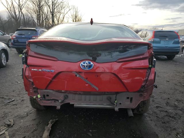  TOYOTA PRIUS 2017 Czerwony