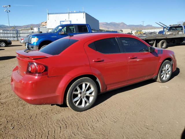  DODGE AVENGER 2014 Червоний