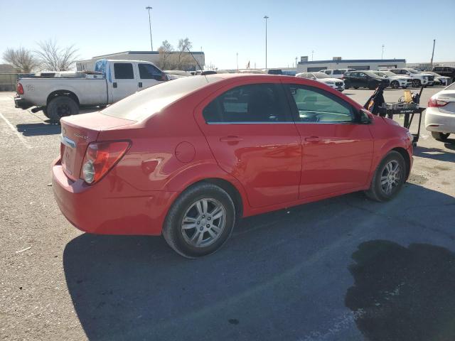 CHEVROLET SONIC 2015 Красный