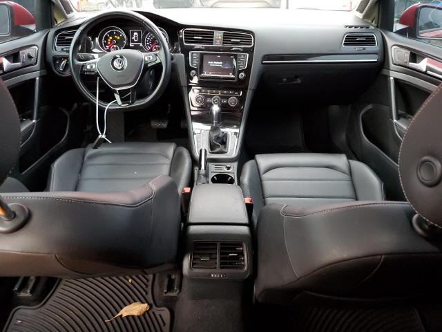  VOLKSWAGEN GOLF 2015 Czerwony