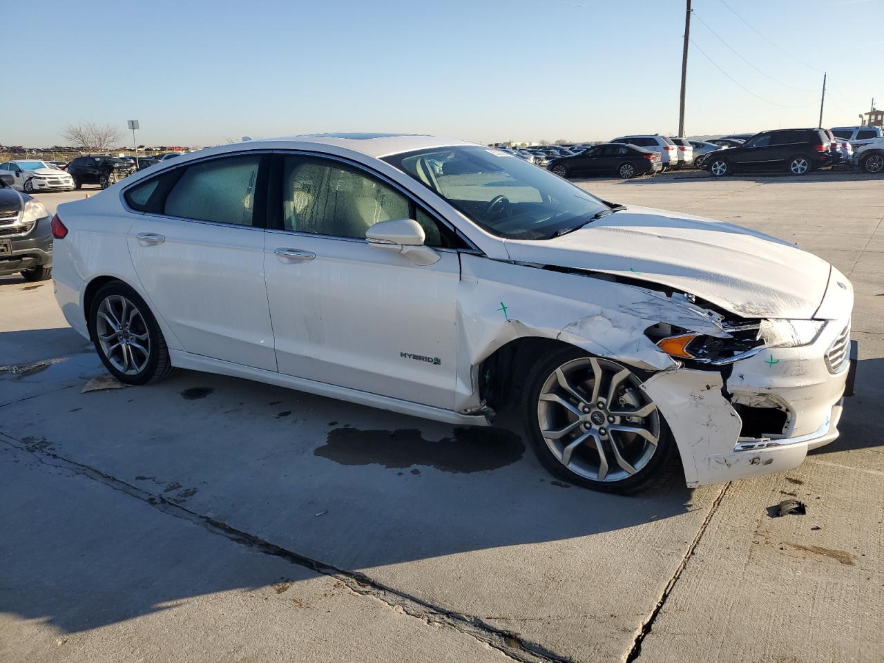 VIN 3FA6P0MU5KR235327 2019 FORD FUSION no.4