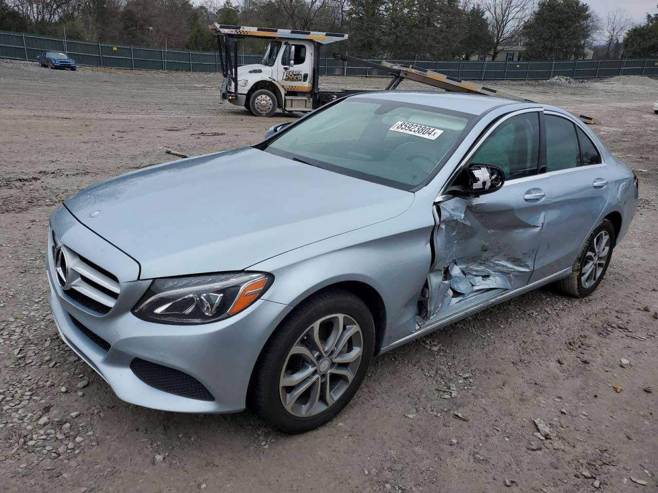 VIN 55SWF4KB0FU017307 2015 MERCEDES-BENZ C-CLASS no.1