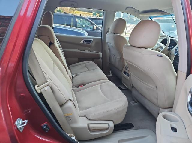 Parquets NISSAN PATHFINDER 2014 Czerwony