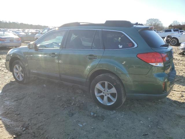  SUBARU OUTBACK 2014 Zielony