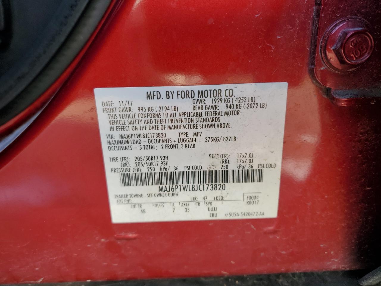 2018 Ford EcoSport - Image 15