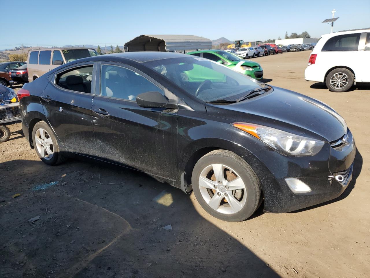 VIN KMHDH4AE6DU542953 2013 HYUNDAI ELANTRA no.4