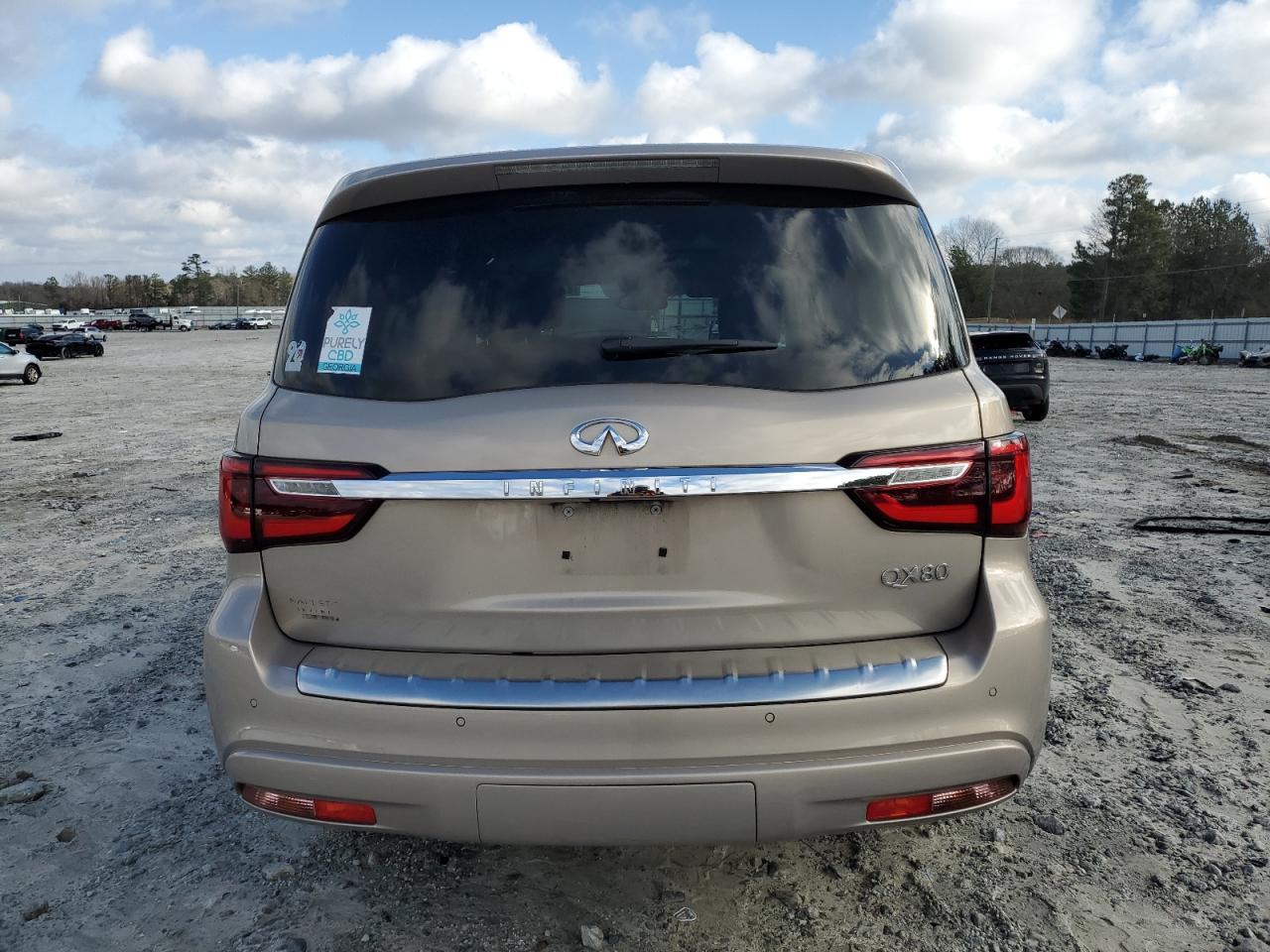 2019 Infiniti Qx80 Luxe VIN: JN8AZ2NFXK9684139 Lot: 87189884