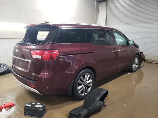  KIA SEDONA 2015 Maroon